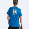 Herren-T-Shirt Core Wavy Lines Box NSE mit kurzen Ärmeln