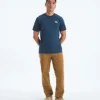 Herren-T-Shirt Core Wavy Lines Box NSE mit kurzen Ärmeln Herren-T-Shirt Core Wavy Lines Box NSE mit kurzen Ärmeln