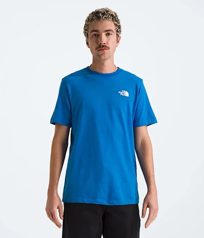 Herren-T-Shirt Core Wavy Lines Box NSE mit kurzen Ärmeln