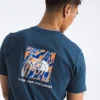 Herren-T-Shirt Core Wavy Lines Box NSE mit kurzen Ärmeln Herren-T-Shirt Core Wavy Lines Box NSE mit kurzen Ärmeln