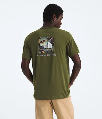 Herren-T-Shirt Evolution Box Camo Fill mit kurzen Ärmeln – Grafik