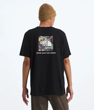 Herren-T-Shirt Evolution Box Camo Fill mit kurzen Ärmeln – Grafik
