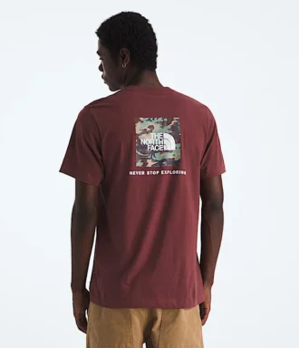 Herren-T-Shirt Evolution Box Camo Fill mit kurzen Ärmeln – Grafik