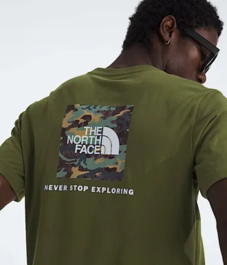 Herren-T-Shirt Evolution Box Camo Fill mit kurzen Ärmeln – Grafik