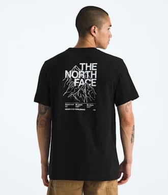 Herren-T-Shirt Evolution Half Dome mit kurzen Ärmeln – Grafik