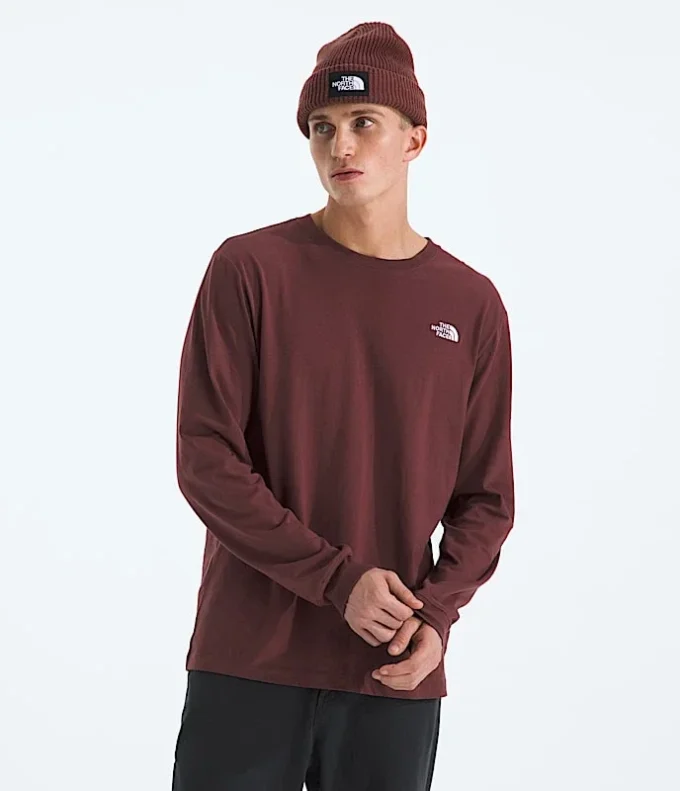 Herren-T-Shirt Evolution Simple Dome Regular mit langen Ärmeln Herren-T-Shirt Evolution Simple Dome Regular mit langen Ärmeln