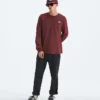 Herren-T-Shirt Evolution Simple Dome Regular mit langen Ärmeln Herren-T-Shirt Evolution Simple Dome Regular mit langen Ärmeln