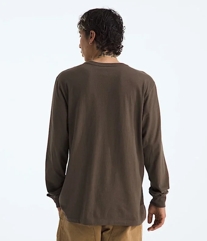 Herren-T-Shirt Evolution Simple Dome Regular mit langen Ärmeln Herren-T-Shirt Evolution Simple Dome Regular mit langen Ärmeln