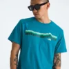Herren-T-Shirt Evolution Tequila Sunrise mit kurzen Ärmeln – Grafik Herren-T-Shirt Evolution Tequila Sunrise mit kurzen Ärmeln – Grafik
