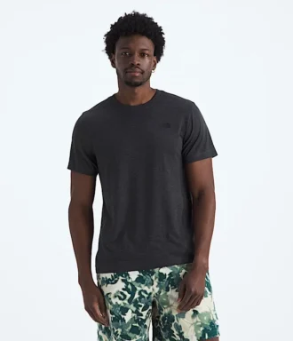 Herren-T-Shirt mit kurzen Ärmeln aus Tri-Blend-Material