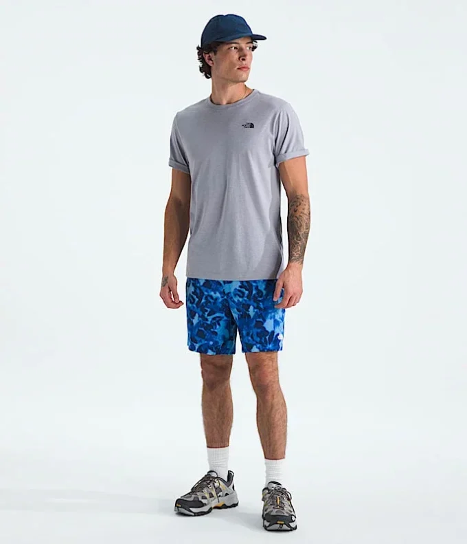 Herren-T-Shirt mit kurzen Ärmeln aus Tri-Blend-Material Herren-T-Shirt mit kurzen Ärmeln aus Tri-Blend-Material