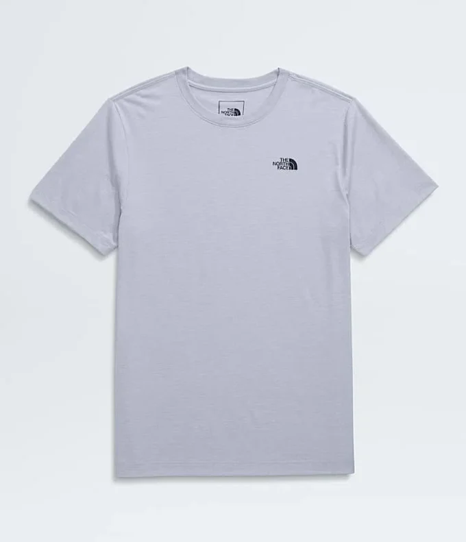 Herren-T-Shirt mit kurzen Ärmeln aus Tri-Blend-Material Herren-T-Shirt mit kurzen Ärmeln aus Tri-Blend-Material