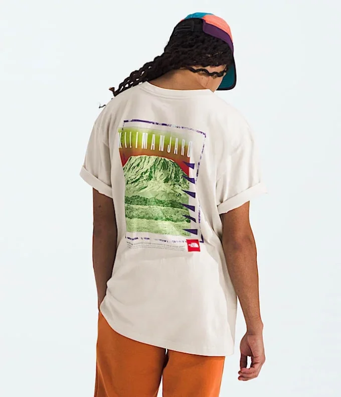 Herren-T-Shirt mit kurzen Ärmeln TNF Red Box Kilimanjaro Heavyweight Tee Herren-T-Shirt mit kurzen Ärmeln TNF Red Box Kilimanjaro Heavyweight Tee