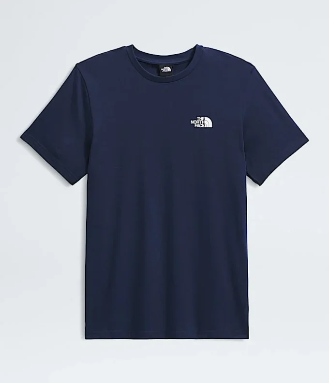 Herren-T-Shirt mit kurzen Ärmeln und einfachem Dome-Ausschnitt Herren-T-Shirt mit kurzen Ärmeln und einfachem Dome-Ausschnitt