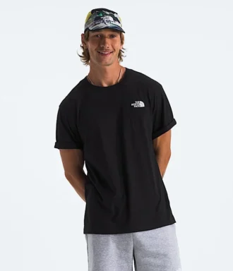 Herren-T-Shirt mit kurzen Ärmeln und Evolution Box Fit