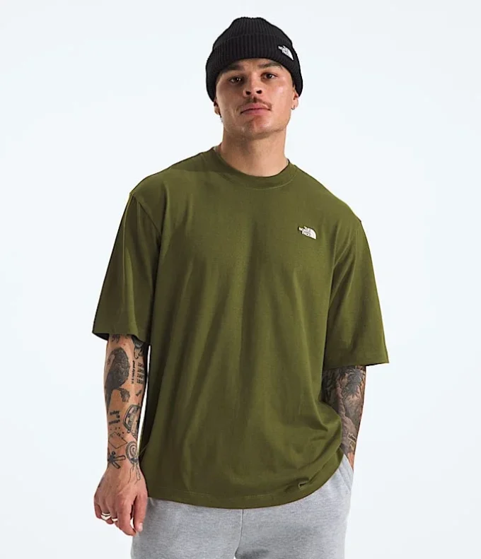 Herren TNF™ Essential Simple Dome Oversized Kurzarm-T-Shirt