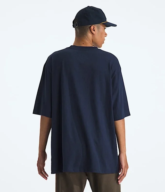 Herren TNF™ Essential Simple Dome Oversized Kurzarm-T-Shirt