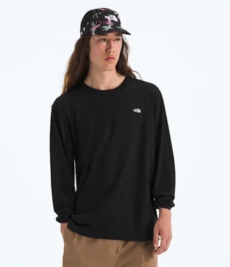 Herren TNF™ Essential Simple Dome Relaxed Langarm-T-Shirt