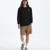 Herren TNF™ Essential Simple Dome Relaxed Langarm-T-Shirt Herren TNF™ Essential Simple Dome Relaxed Langarm-T-Shirt