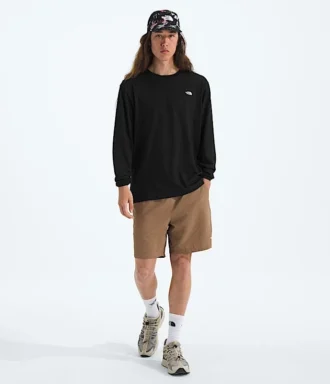 Herren TNF™ Essential Simple Dome Relaxed Langarm-T-Shirt