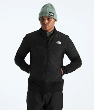 Herren-Winterjacke Warm Pro – Print