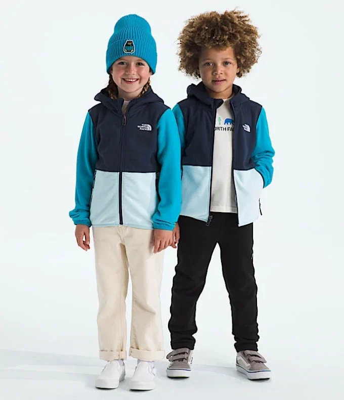 Kinder-Kapuzenjacke mit durchgehendem Reißverschluss Kinder-Kapuzenjacke mit durchgehendem Reißverschluss