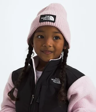 Kinder-Mütze mit Umschlag und TNF™-Logo Kinder-Mütze mit Umschlag und TNF™-Logo