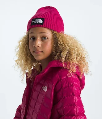 Kinder-Mütze mit Umschlag und TNF™-Logo Kinder-Mütze mit Umschlag und TNF™-Logo