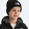 Kinder-Mütze mit Umschlag und TNF™-Logo Kinder-Mütze mit Umschlag und TNF™-Logo