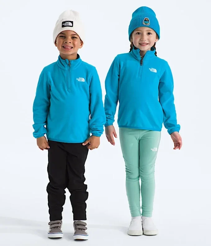 Kinder-Pullover mit Glacier ?-Reißverschluss
