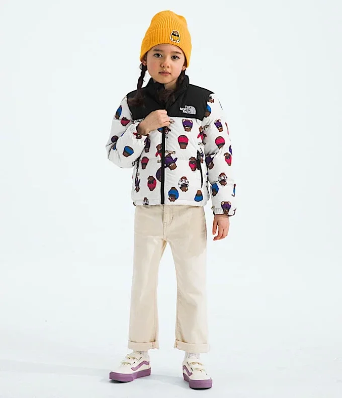 Kinderjacke 1996 Retro Nuptse – Print Kinderjacke 1996 Retro Nuptse – Print
