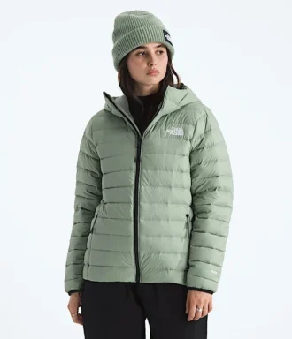 Klassische Daunenjacke mit Kapuze für Damen