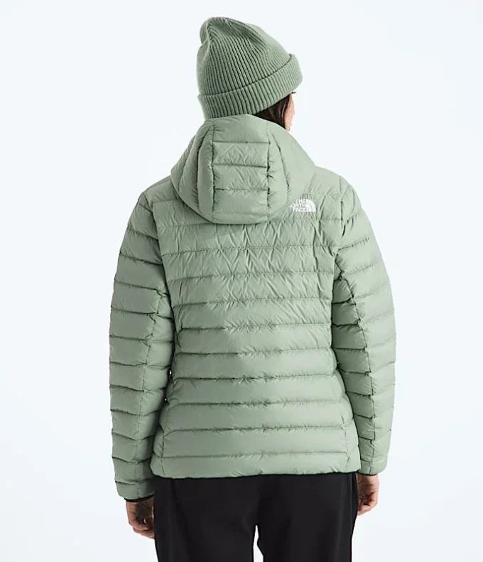 Klassische Daunenjacke mit Kapuze für Damen Klassische Daunenjacke mit Kapuze für Damen