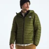 Klassische Daunenjacke mit Kapuze für Herren Klassische Daunenjacke mit Kapuze für Herren