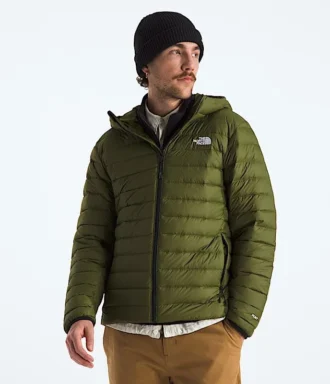 Klassische Daunenjacke mit Kapuze für Herren