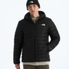 Klassische Daunenjacke mit Kapuze für Herren