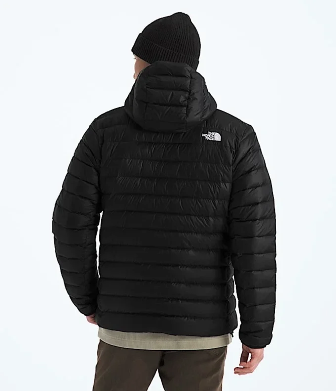 Klassische Daunenjacke mit Kapuze für Herren