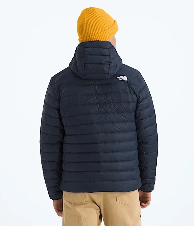 Klassische Daunenjacke mit Kapuze für Herren Klassische Daunenjacke mit Kapuze für Herren