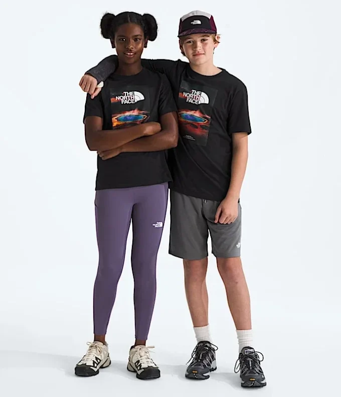 Kurzarm-T-Shirt „Landscapes” für Jungen und Mädchen Kurzarm-T-Shirt „Landscapes” für Jungen und Mädchen
