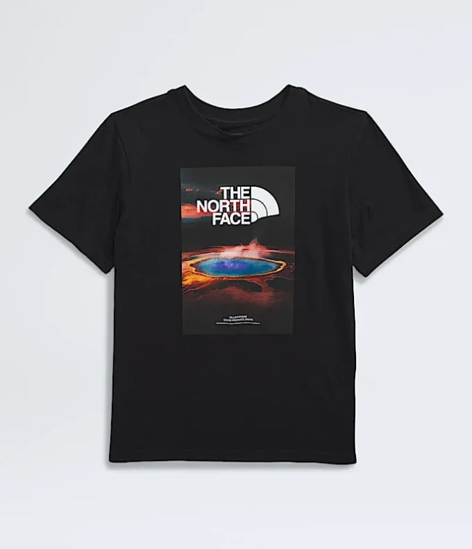 Kurzarm-T-Shirt „Landscapes” für Jungen und Mädchen Kurzarm-T-Shirt „Landscapes” für Jungen und Mädchen