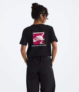 Kurzärmeliges Core Outdoor Valley Box NSE T-Shirt für Damen