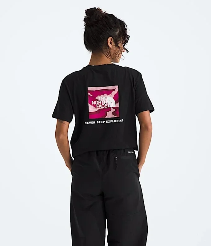 Kurzärmeliges Core Outdoor Valley Box NSE T-Shirt für Damen Kurzärmeliges Core Outdoor Valley Box NSE T-Shirt für Damen