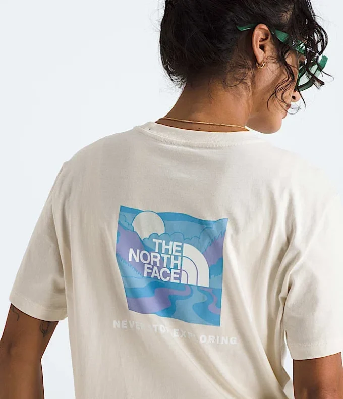 Kurzärmeliges Core Outdoor Valley Box NSE T-Shirt für Damen Kurzärmeliges Core Outdoor Valley Box NSE T-Shirt für Damen