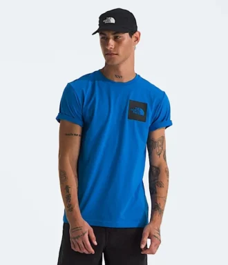 Kurzärmeliges Feinstrick-T-Shirt für Herren