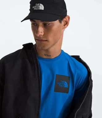 Kurzärmeliges Feinstrick-T-Shirt für Herren