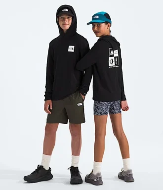 Langenärmeliger Hoodie für Jungen und Mädchen – Grafik