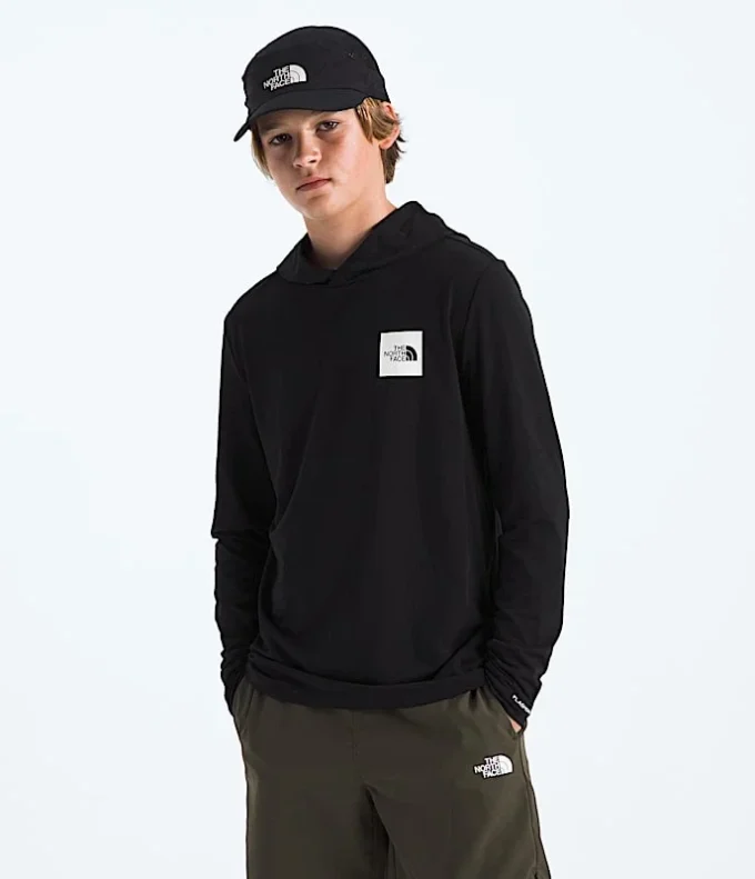 Langenärmeliger Hoodie für Jungen und Mädchen – Grafik Langenärmeliger Hoodie für Jungen und Mädchen – Grafik