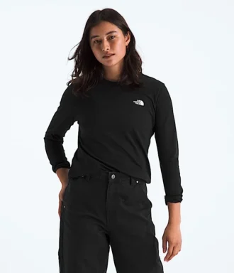 Langärmliges Simple Dome Tee für Damen