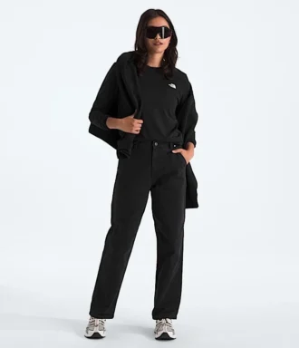 Langärmliges Simple Dome Tee für Damen