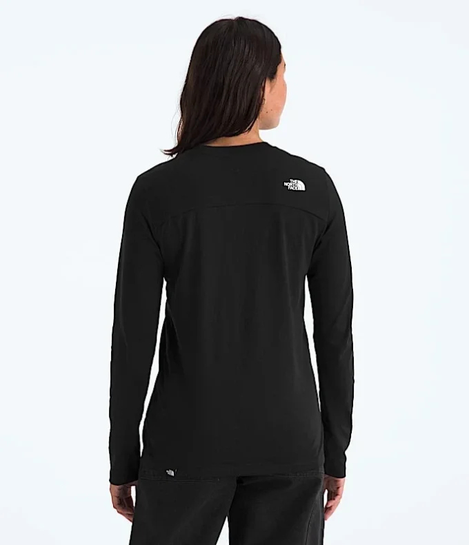 Langärmliges Simple Dome Tee für Damen Langärmliges Simple Dome Tee für Damen